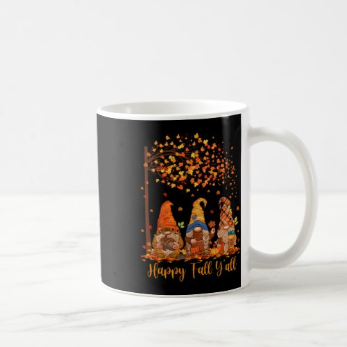 Fall Yall Gnome Autumn Gnomes Pumpkin Spice Seaso Coffee Mug