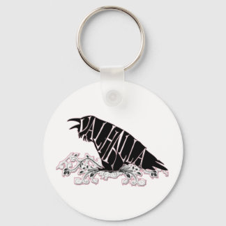 Fallegur Raven Valhalla Keychain