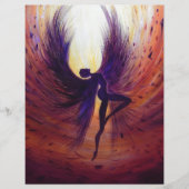 Fallen angel - contemporary painting (Front)