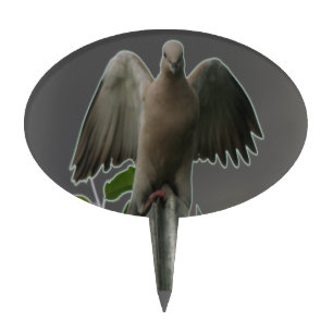Fallen Angel Dove Cake Pick