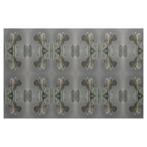 Fallen Angel Dove Patterned Craft Fabric