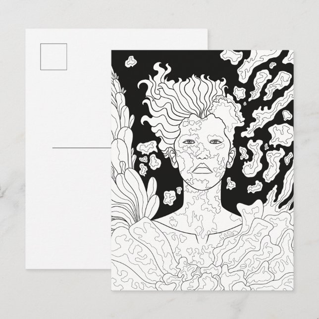 Fallen Angel Postcard (Front/Back)