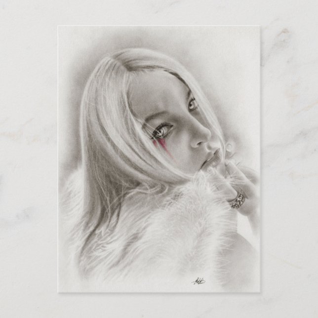 Fallen Angel Postcard (Front)