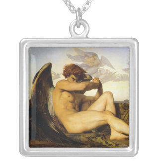 Fallen Angel Silver Plated Necklace