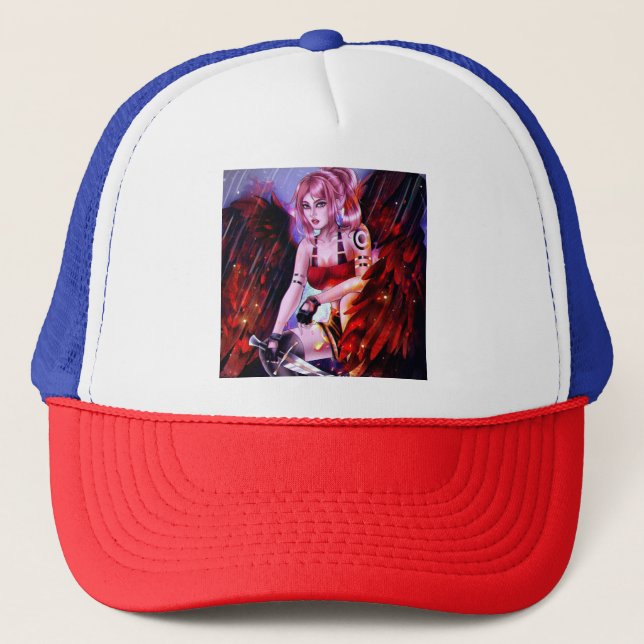 Fallen Angel Trucker Hat (Front)