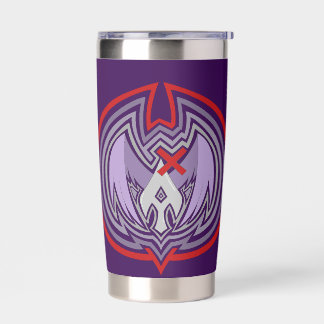 Fallen Angel's Spear Graphic Ripples Insulated Tumbler