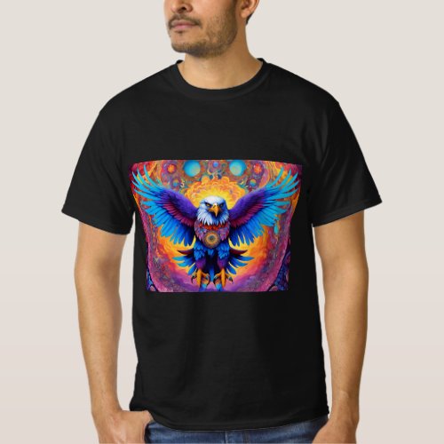 Fallen Ascended Demonic Angel Esports Emblem T_Shirt