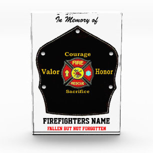 FALLEN BUT NOT FORGOTTEN AWARD