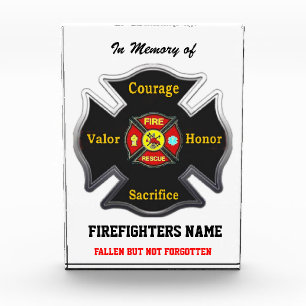 FALLEN BUT NOT FORGOTTEN AWARD