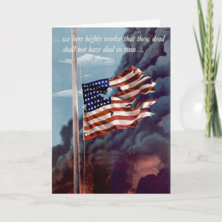 Fallen But Not Forgotten Holiday Card