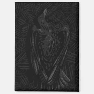 Fallen Crow Magnet