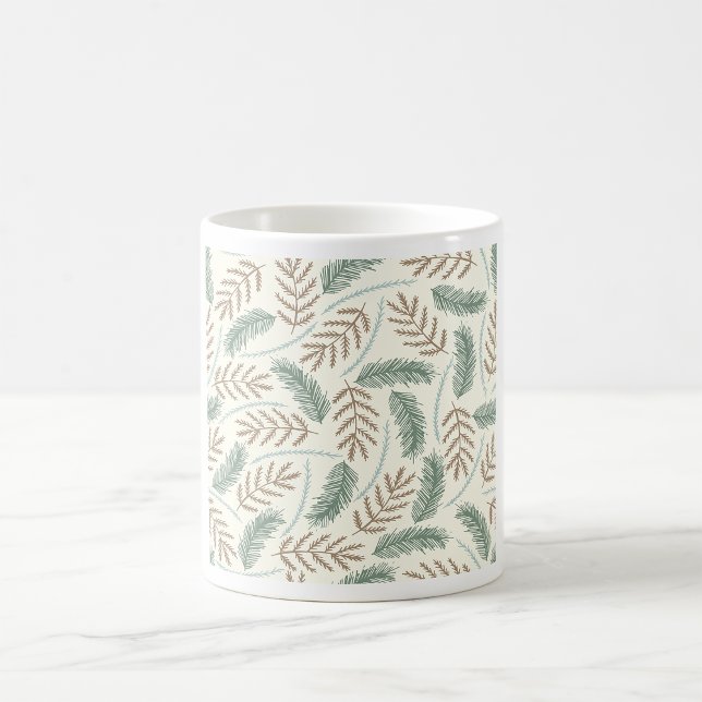 Fallen Fern Pattern Coffee Mug (Creator Uploaded)
