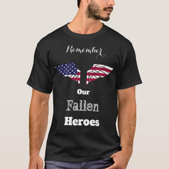 Fallen Heroes Men's Basic T-Shirt (Front)