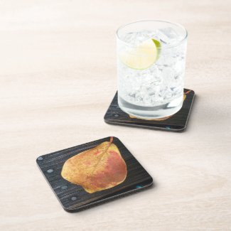 Fallen Leaf Beverage Coaster