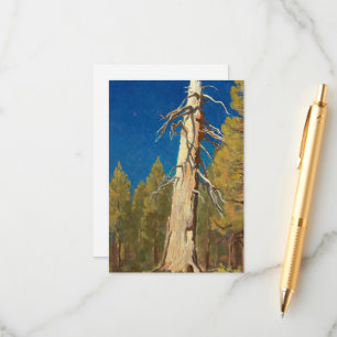 Fallen Leaf by Maynard Dixon Enclosure Card