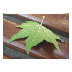 fallen leaf placemat