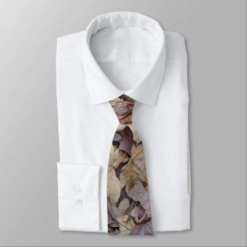 Fallen Leaves Neck Tie