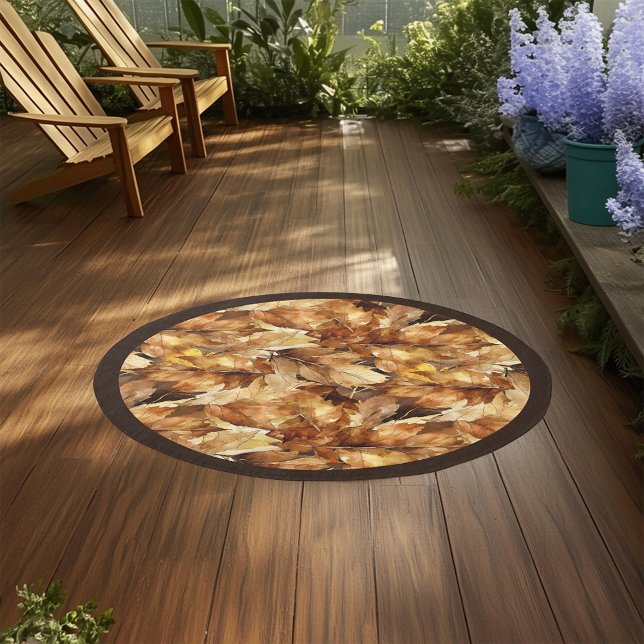 Fallen Leaves Outdoor Rug (Creator Uploaded)