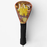 Fallen Maple Leaves Yellow Autumn Nature Golf Head Cover