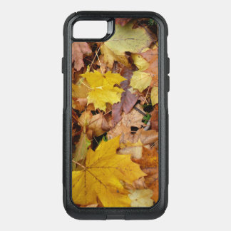 Fallen Maple Leaves Yellow Autumn Nature OtterBox Commuter iPhone SE/8/7 Case