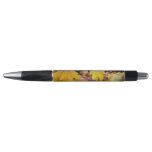 Fallen Maple Leaves Yellow Autumn Nature Pen