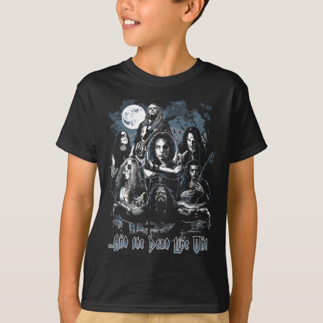 Fallen Metal Legends Tribute Youth T-Shirt (Black) (Front)