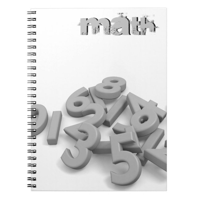 Fallen Numbers Notebook (Front)