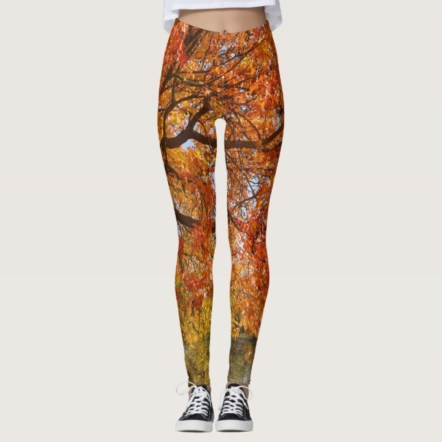 Fallin' leggings for women (Front)