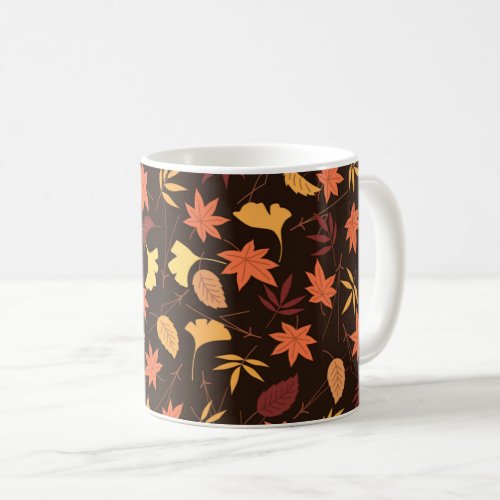 Falling Autumn Leaves  _ Coffee Mug