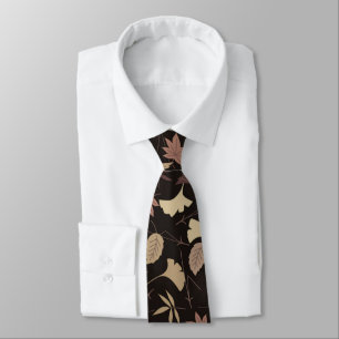 Falling Autumn Leaves Season Neck Tie