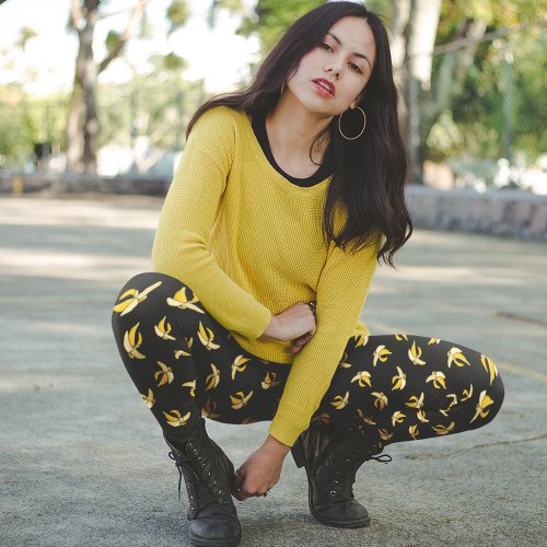 Falling Bananas Leggings  Fun