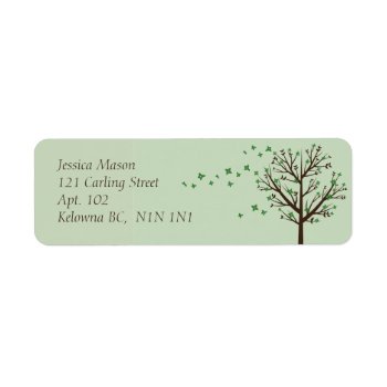 Falling Blossoms - Green Label by fireflidesigns at Zazzle