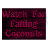 Falling Coconuts (Front Horizontal)