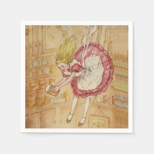 Falling Down the Rabbit Hole Napkins