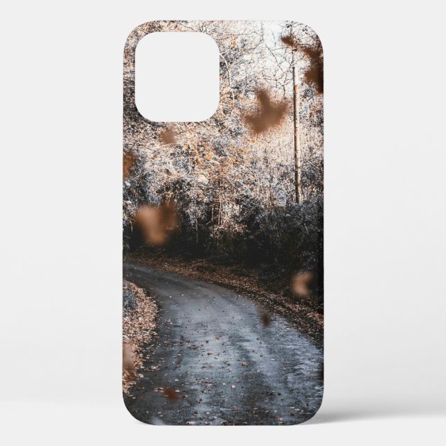 FALLING DRIED LEAVES Case-Mate iPhone CASE (Back)