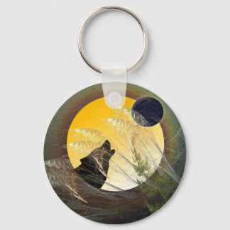 Falling Feathers Keychain