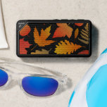 Falling for Autumn – Cozy Leaf Pattern Bluetooth Speaker