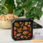 Falling for Autumn – Cozy Leaf Pattern Bluetooth Speaker