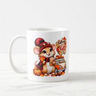 Falling for Fall — One Leaf at a Time | Cute Autum Coffee Mug