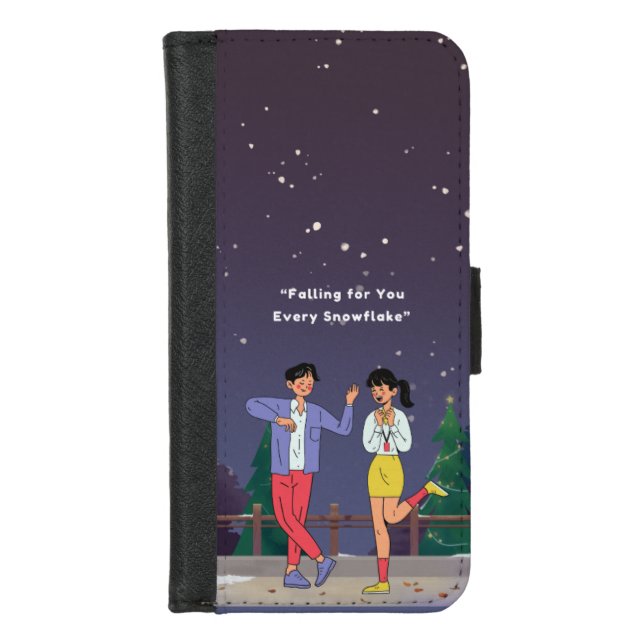 Falling for You – Winter Wallet (Front)