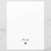 falling glossy hearts of Love  (Back)