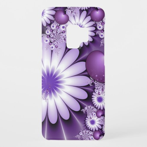 Falling in Love Abstract Flowers  Hearts Fractal Case_Mate Samsung Galaxy S9 Case