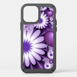 Falling in Love Abstract Flowers &amp; Hearts Fractal Speck iPhone 12 Case