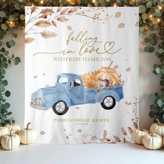 Falling In Love Baby Shower Backdrop (Creator Uploaded)