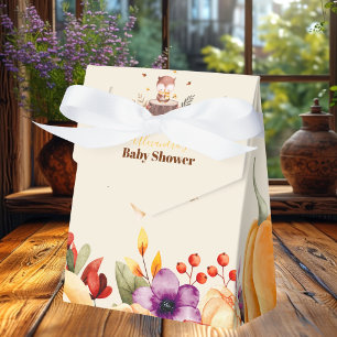 Falling in Love Baby Woodland Baby Shower Favor Boxes