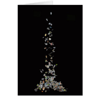 falling jigsaw puzzle cards