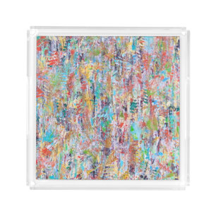 Falling Leaves Acrylic Tray