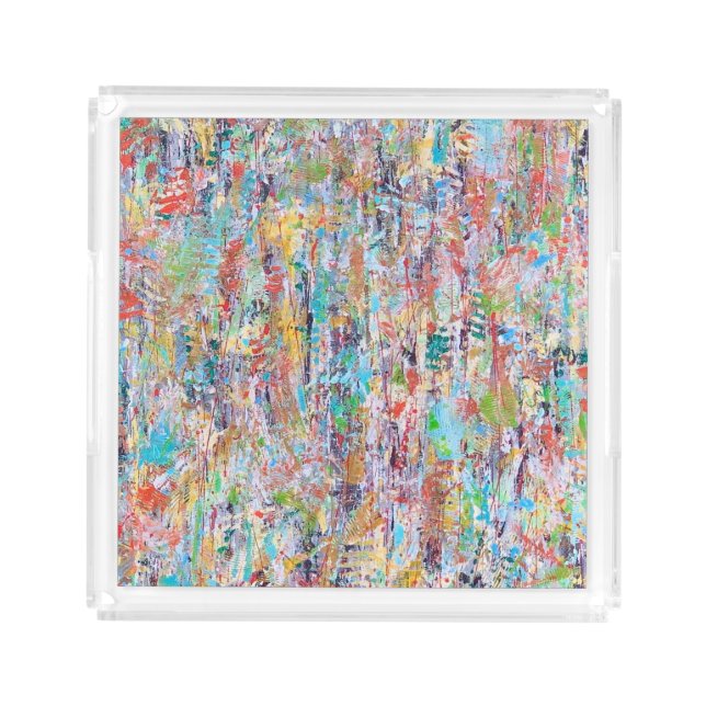 Falling Leaves Acrylic Tray (Front)