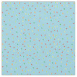 Falling Leaves - Blue Fabric