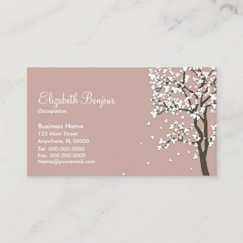 Falling Leaves ~ Business Cards